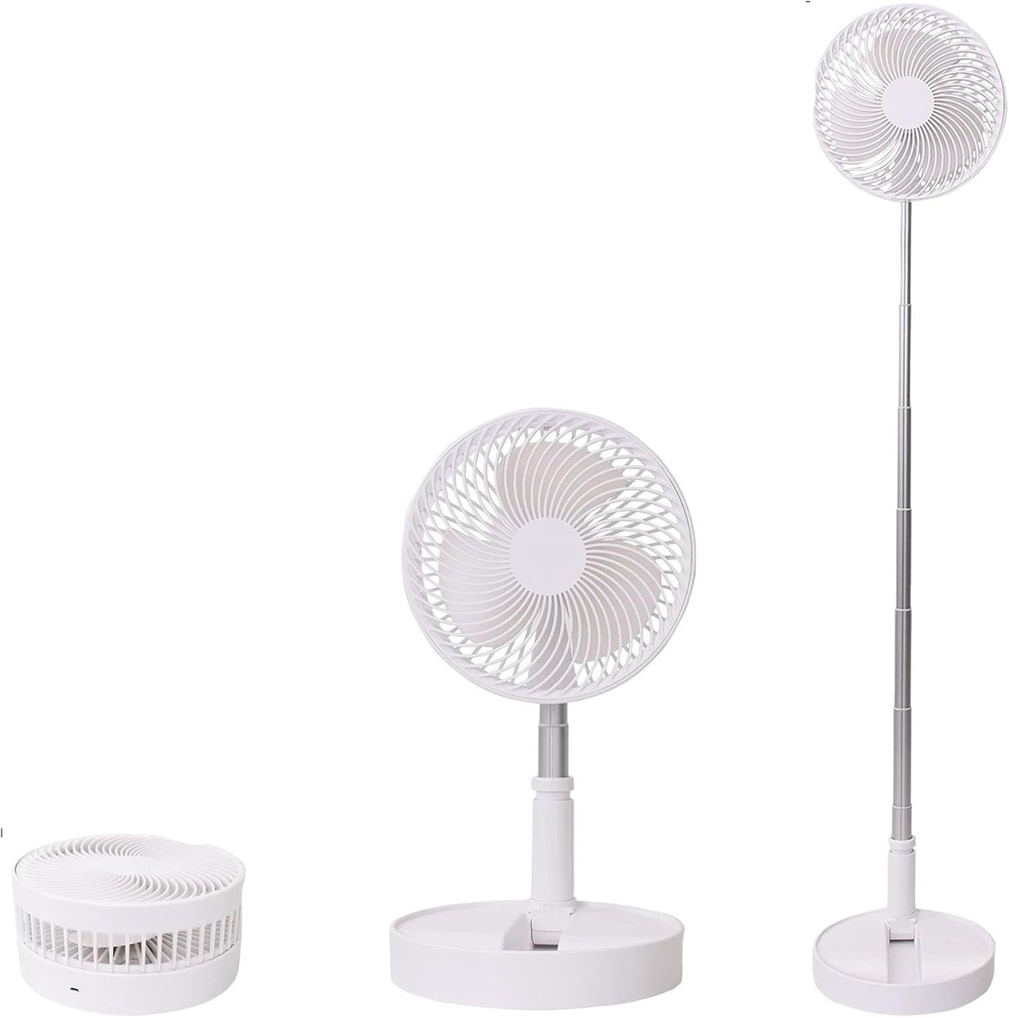Compact USB Rechargeable Handheld Fan – Multi-Speed Personal Cooling