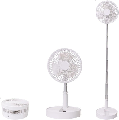 Compact USB Rechargeable Handheld Fan – Multi-Speed Personal Cooling